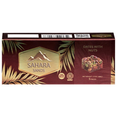 Sahara Sands Dates With Nuts - 5 Count - Image 2