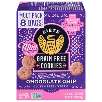 Siete Cookie Chocolate Chip 8ct - 8 CT - Image 2