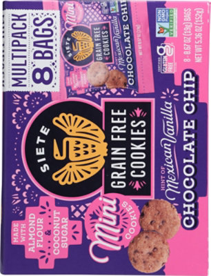 Siete Cookie Chocolate Chip 8ct - 8 CT - Image 5