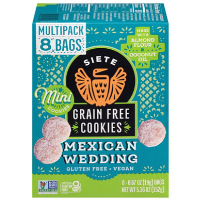 Siete Cookie Mexican Wedding 8ct - 8 CT - Image 1