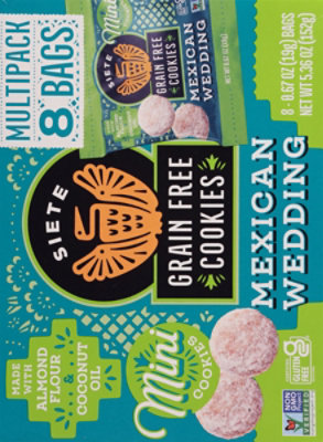 Siete Cookie Mexican Wedding 8ct - 8 CT - Image 5
