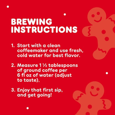 Dunkin Gingerbread Artificially Flavored Ground Coffee - 11 OZ - Image 7