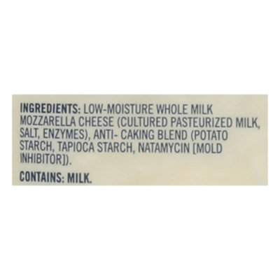 Lucerne Low Moisture Whole Milk Mozzarella Cheese Shredded Family Size 32 Oz - 32 OZ - Image 4