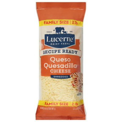 Lucerne Queso Quesadilla Cheese Shredded 32 Oz - 32 OZ - Image 2