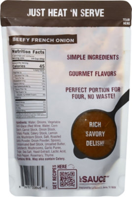 Le Sauce & Co Gravy Beefy French Onion Gourmet - 8.8 OZ - Image 5