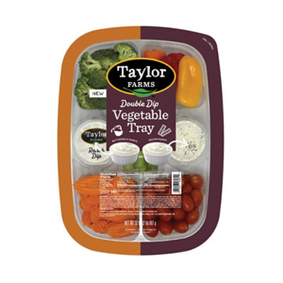 Taylor Farms Dual Dip Tray Bacon Ranch 32oz - 32 OZ - Image 1