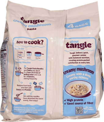 Tangle Creamy Mushroom Pasta Big Bowl - 3.7 OZ - Image 5