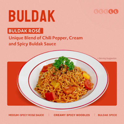 Buldak Rose Multipack  5pk - 24.65 OZ - Image 5