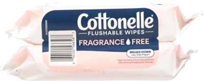 Cottonelle Fragrance Free Flushable Wipes - 2 - 84 Count - Image 4
