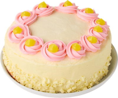La Rocca Strawberry Lemon Velvet Cake 8 Inch 1 Layer - EA - Image 1