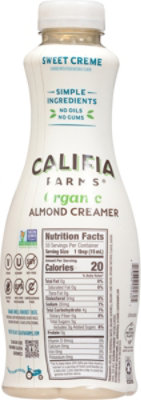 Califia Creamer Sweet Creme Organic - 25.4 FZ - Image 6