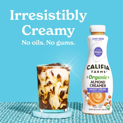 Califia Creamer Sweet Creme Organic - 25.4 FZ - Image 3