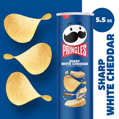 Pringles Sharp White Cheddar 5.5oz - 5.5 OZ - Image 2