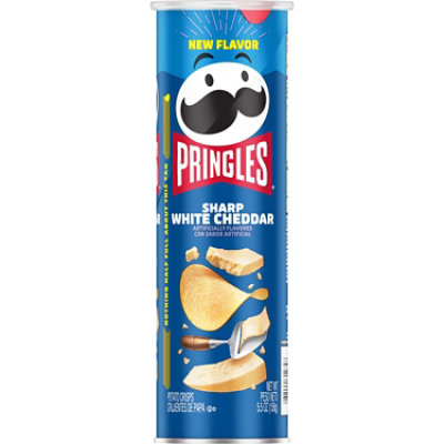 Pringles Sharp White Cheddar 5.5oz - 5.5 OZ - Image 7