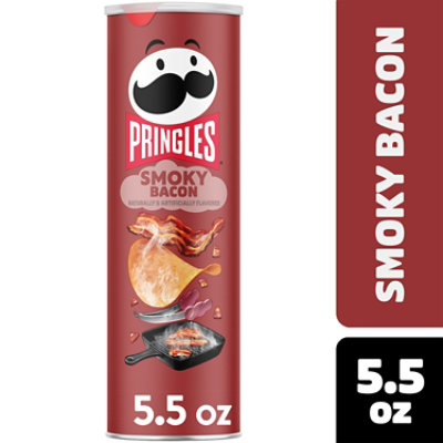 Pringles Smoky Bacon 5.5oz - 5.5 OZ - Image 1
