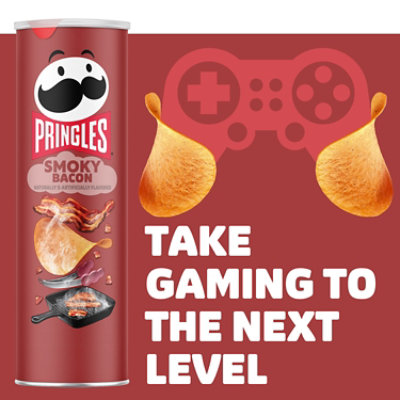 Pringles Smoky Bacon 5.5oz - 5.5 OZ - Image 5