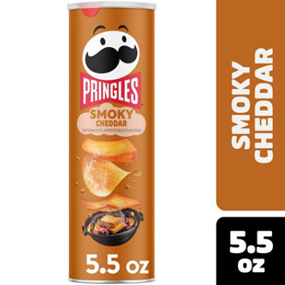Pringles Smoky Cheddar 5.5oz - 5.5 OZ - Image 1