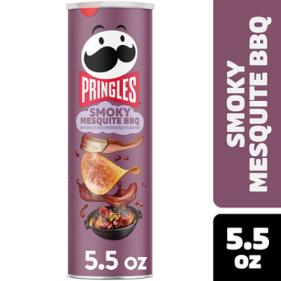 Pringles Smoky Mesquite Bbq 5.5oz - 5.5 OZ - Image 1