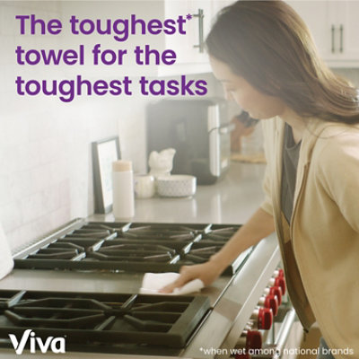 Viva Signature Cloth Paper Towels 86 Sheets Per Roll - 12 Count - Image 3