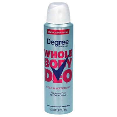 Dove Whole Body Deo Spray Rose And Waterlily - 2.9 FZ - Image 2