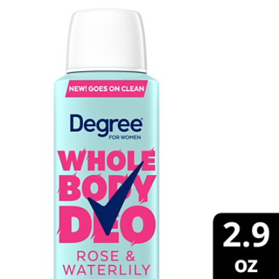 Dove Whole Body Deo Spray Rose And Waterlily - 2.9 FZ - Image 1