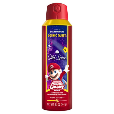 Old Spice Le Mario Cosmic Quest Ap/do & Body Spray 5.1 Oz - 5.1 OZ - Image 1