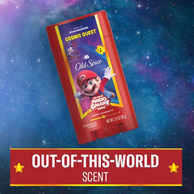 Old Spice Collab Apdo Sticks Deodorants Stick Mario Cosmic Quest - 3 OZ - Image 8