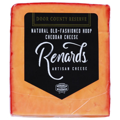 Renards Cheese Chs Hoop Cheddar Wedge - 6 OZ - Image 3