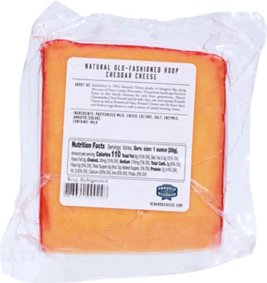 Renards Cheese Chs Hoop Cheddar Wedge - 6 OZ - Image 6