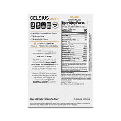 Celsius On-the-go Orange - 14 CT - Image 5