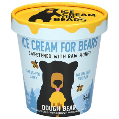Ice Cream For Bears Ice Cream Cookie Dough - 14 FZ - Image 1
