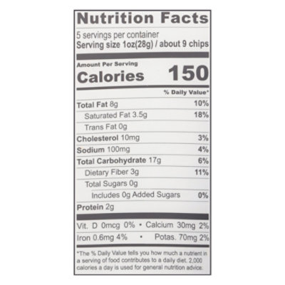 Masa Chips Lime Tortilla - 5 OZ - Image 3