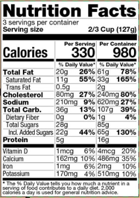 Jenis Splendid Ice Cream Double Dough Pint - PT - Image 2