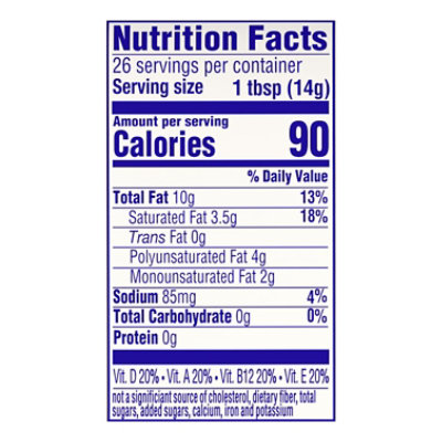 I Can't Believe It's Not Butter Extra Creamy Buttery Spread, 13 Oz - 13 OZ - Image 6