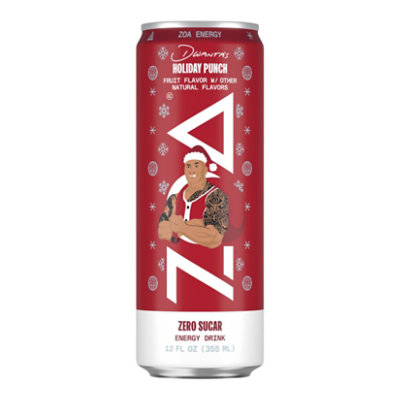 Zoa Holiday Punch Zero Sugar 12fz - 12 FZ - Image 1