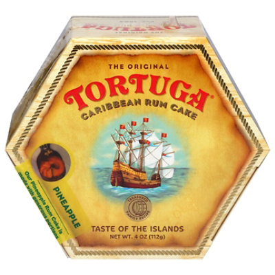 Tortuga Rum Cake - Pineapple - 4 OZ - Image 2