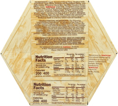 Tortuga Rum Cake - Pineapple - 4 OZ - Image 5