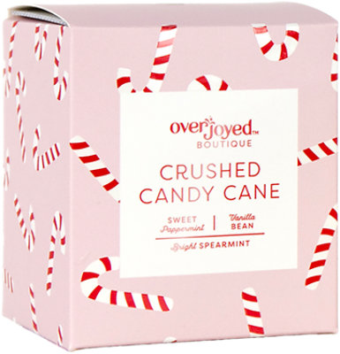 Overjoyed Boutique Peppermint Candle Candy Cane - Each - Image 1