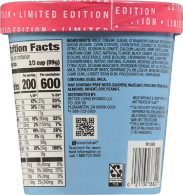Signature Select Strawberry Saltwater Taffy Ice Cream 1 Pt - 1 PT - Image 5