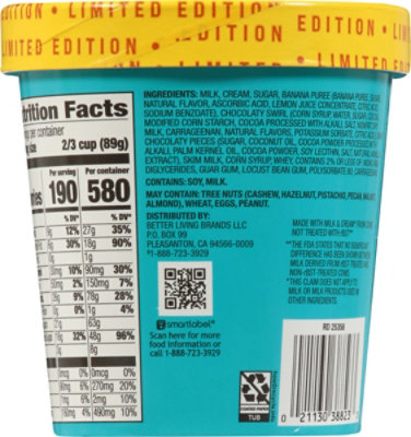 Signature Select Chocolate Covered Banana Ice Cream 1 Pt - 1 PT - Image 5
