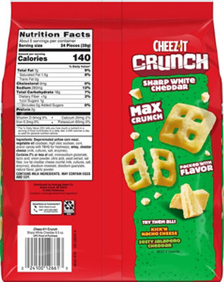 Cheez It Sharp White Cheddar 6.5oz - 6.5 OZ - Image 5