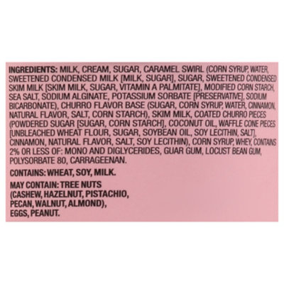 Signature Select Churro Ice Cream 1 Pt - 1 PT - Image 4