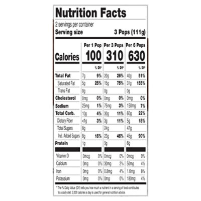 Goodpops Bar Fudge Mickey Dairy Free 6 Ct - 11.4 FZ - Image 3