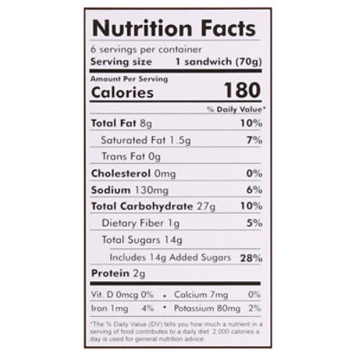 Cado Sandwiches Chocolate Double - 24.6 OZ - Image 3