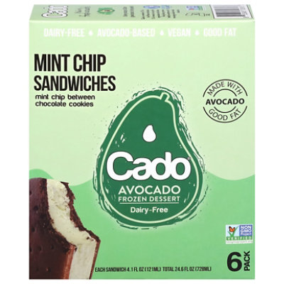 Cado Sandwiches Mint Chip - 24.6 OZ - Image 2