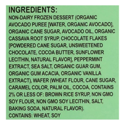 Cado Sandwiches Mint Chip - 24.6 OZ - Image 4