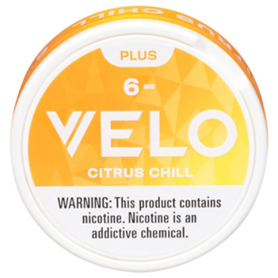 Velo Plus Pouch Citrus Chill 6mg - 20 CT - Image 1