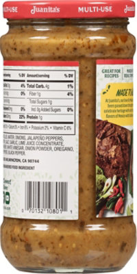 Juanita's Cooking Sauce Monterrey Asada Verde 16oz - 16 OZ - Image 7