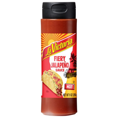 La Victoria Jalapeno Fire Sauce Hot - 9 OZ