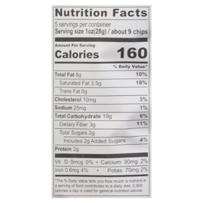 Masa Chips Churro Tortilla - 5 OZ - Image 3